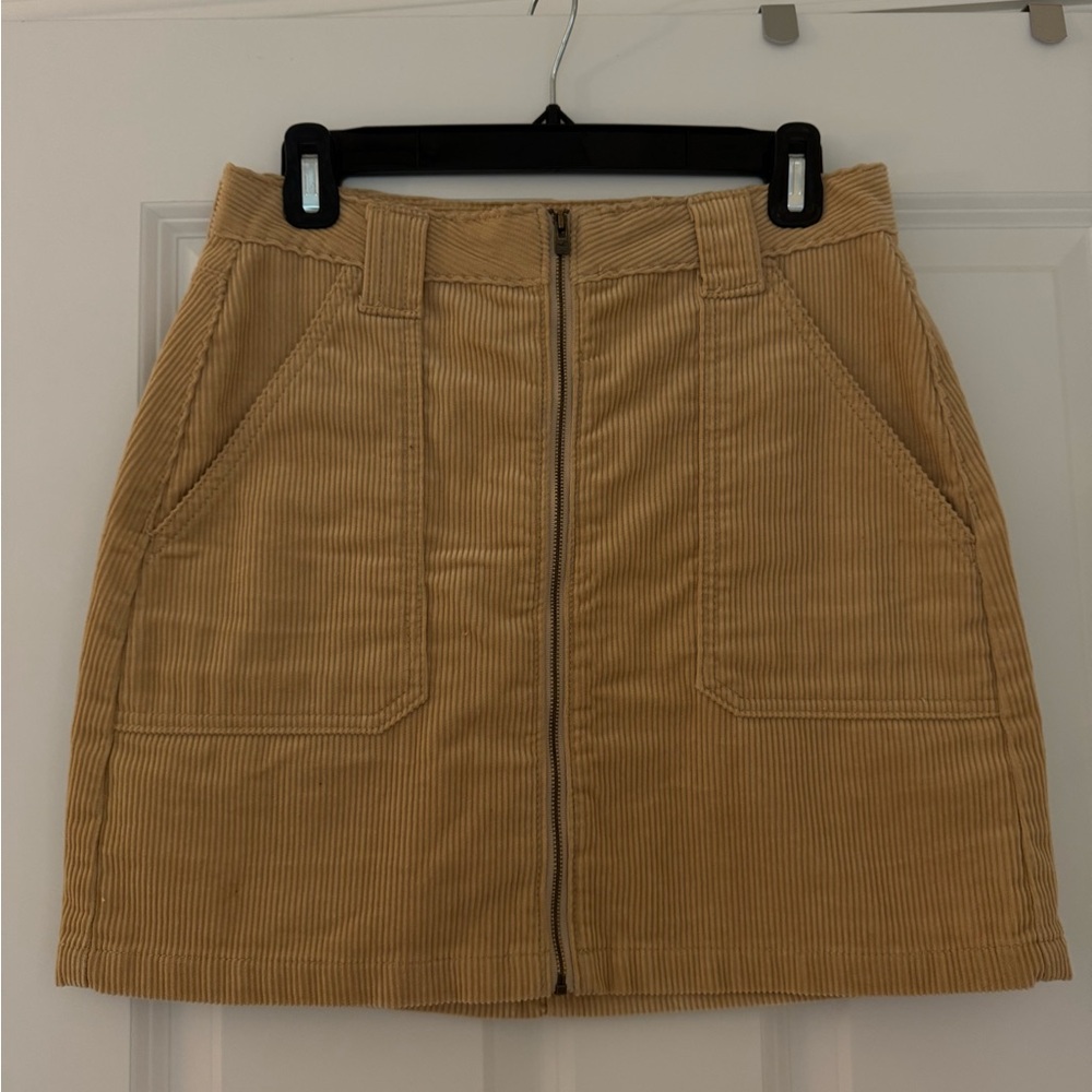 Hollister Ultra High Rise Corduroy Skirt
